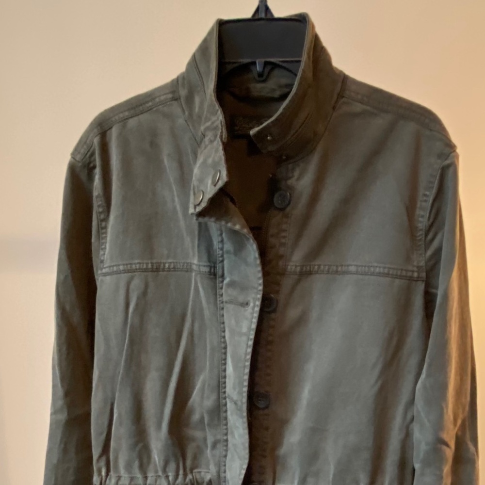 Lucky Brand Military Style Jacket; Size Medium